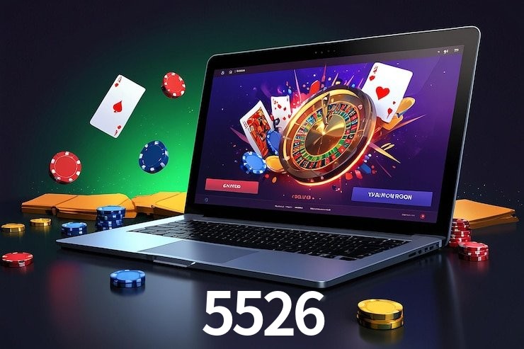 Sinta a adrenalina dos jogos de cassino com 5526